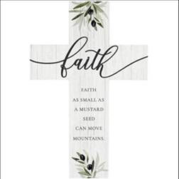 Wall Cross Faith 35cm