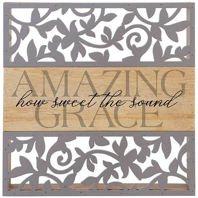 Cutout Sitter Amazing Grace