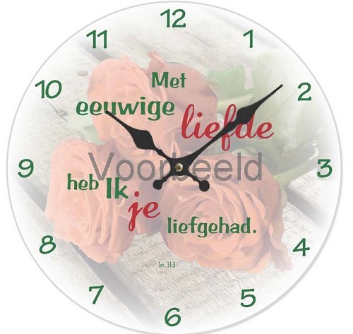 Met eeuwige liefde heb Ik je liefge