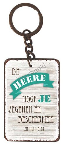 De HEERE moge je zegenen en beschermen