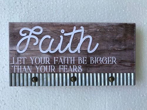 Faith let your faith be bigger than your