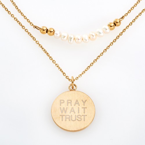 Pray Wait Trust – Fresh water pearls