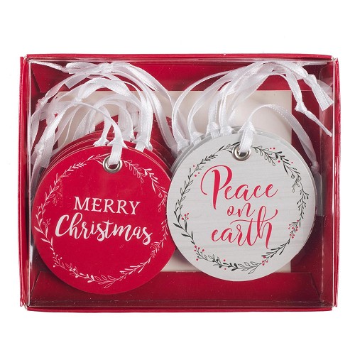 Set of 16 tags – 4 each of 4 designs