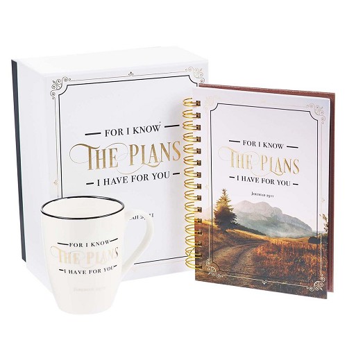 I Know the Plans – Journal and Mug