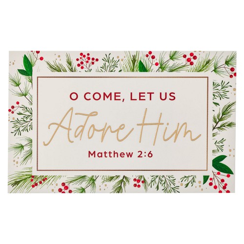 O Come Let Us Adore Him Christmas