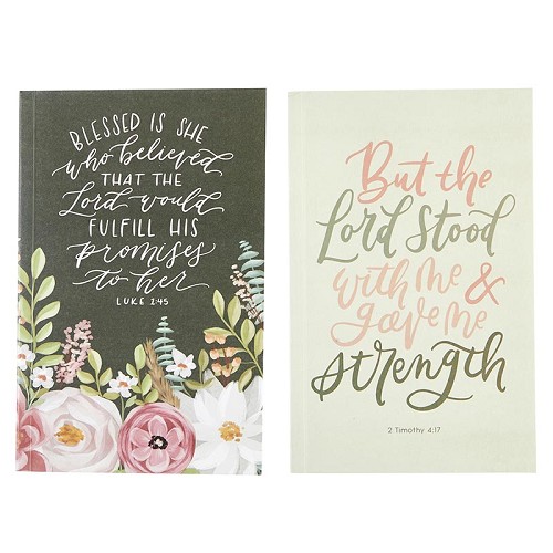 Notebook set blessed is she/but the Lord