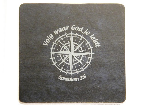 Volg waar God je leidt. Navy