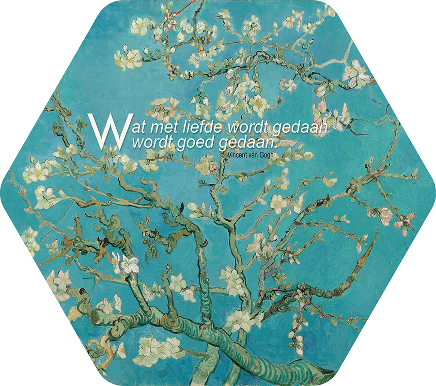 Wat met liefde Van Gogh 15 cm