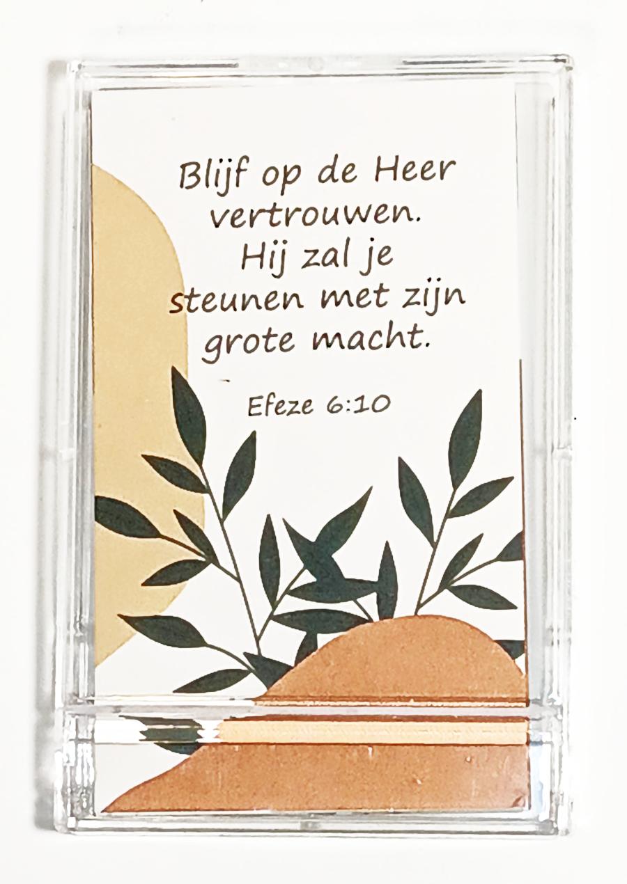 10 Bemoediging kaartjes met bijbeltekste