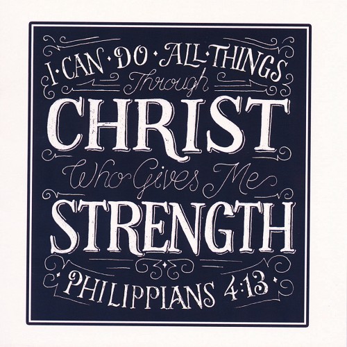 I can do all things through Christ (prices per piece, sold per 3)