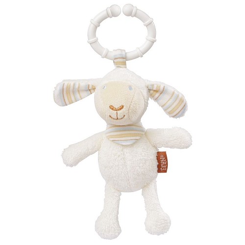 Schaap knuffel mini met unieke C ring