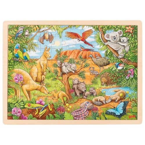 Puzzel Australische dieren, 96st