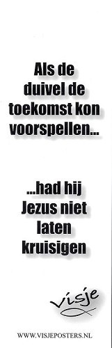 Boekenlegger Visje:  Als de Duivel de toekomst