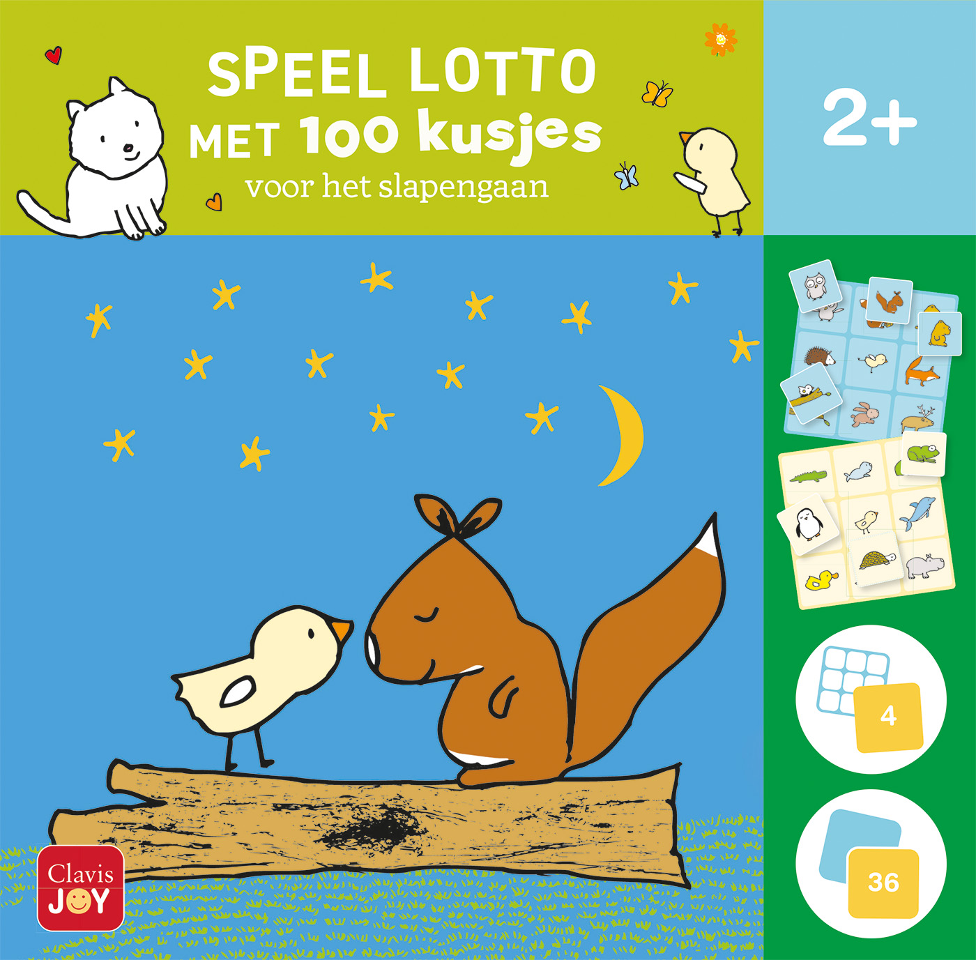 Speel lotto. 100 kusjes voor het slapengaan