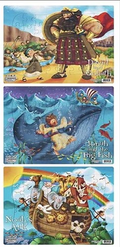 Set of 3 puzzles David Jona Noach