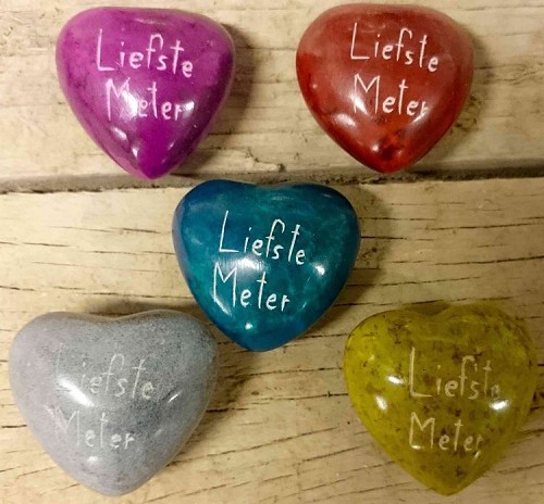 Liefste meter lichtblauw hart steen