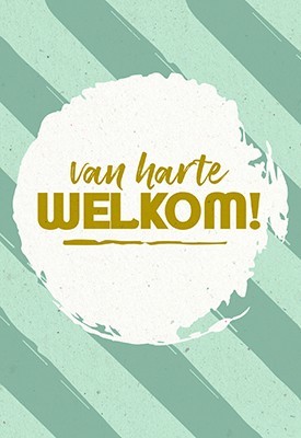 Wenskaart welkom