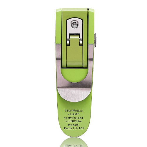 Your word is a lamp – Green colored