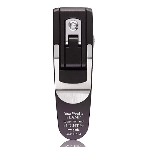 Your word is a lamp – Black colored