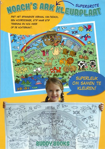 Noach’s ark kleurplaat