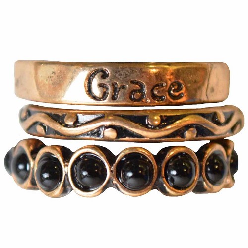 Grace – Set of 3 rings – Size 9