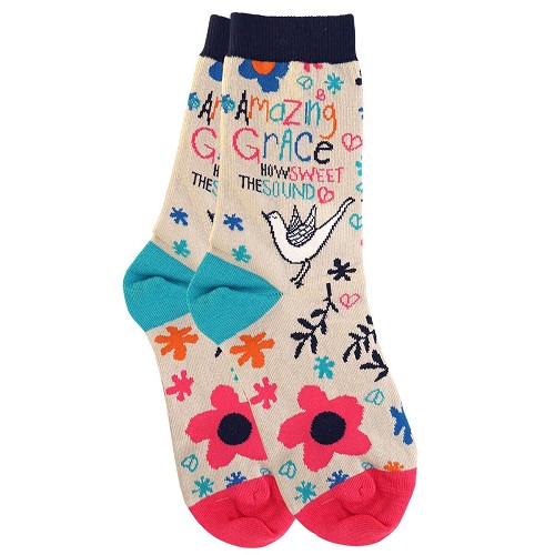 Bless my sole socks Amazing Grace
