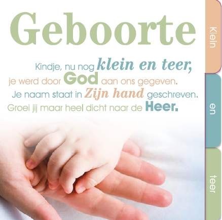 Wenskaart Geboorte