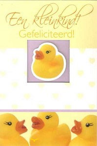 Wenskaart kleinkind
