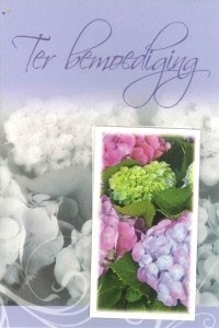 Wenskaart bemoediging