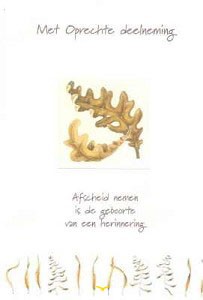 Wenskaart deelneming