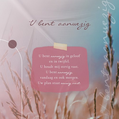 Enkele Kaart Genade en vrede