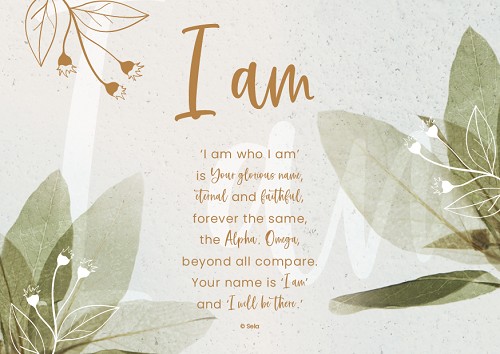 Enkele Kaart I am who I am