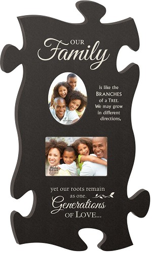 Our family – with 2 photo frames