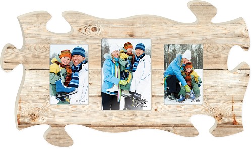 Maple wood – with 3 photo frames