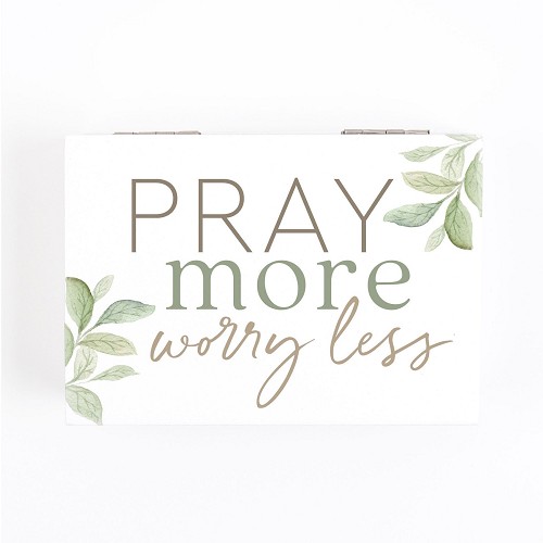 Pray more worry less
