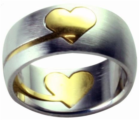 Gold Heart Puzzle – Size 7