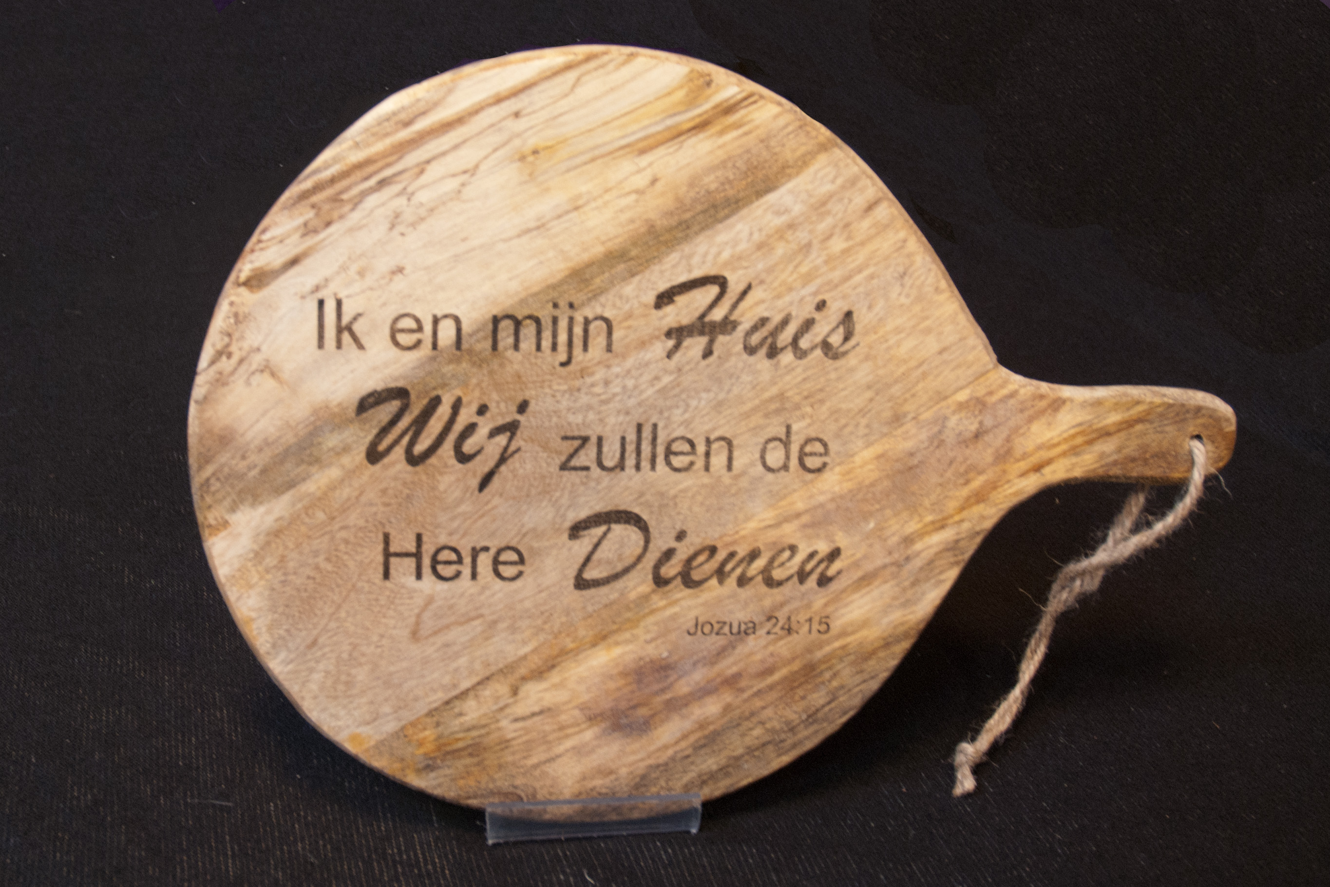 Serveerplank ovaal Ik en mijn huis 40cm