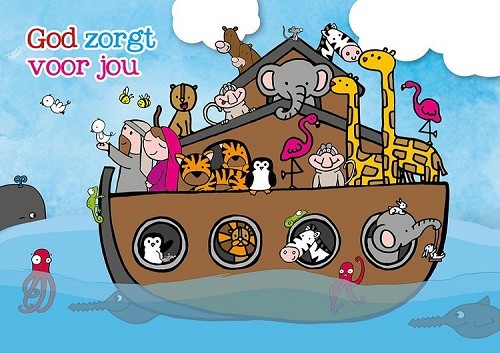 Kaart God zorgt voor jou