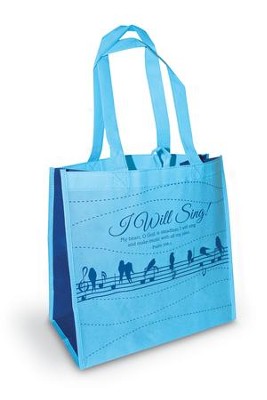 Eco Bag Blue I will sing for you