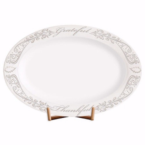 Grateful Thankful – Antique white