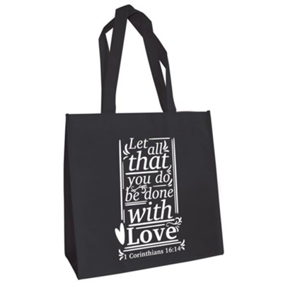 Eco Bag Black let al that you do