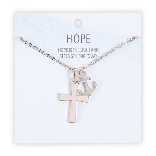 Necklace Cross/Hope