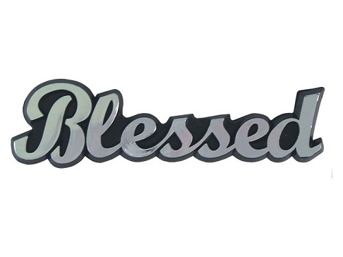 Blessed – Silver colored