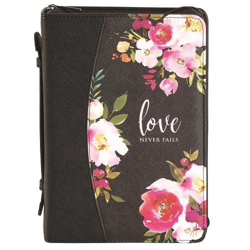 Biblecover Large Love never fails 24,1×1