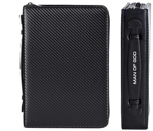 Biblecover Black Man of God XL