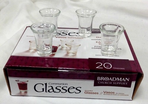 Communion glasses – 20 pieces