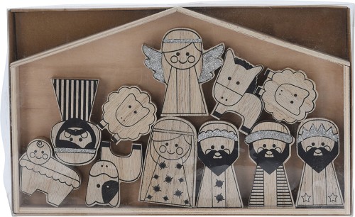 Nativity Stable natural colour – 2 desig
