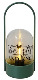 Tablelight 10x23cm Be still and know