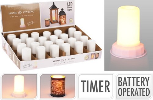 LED LAMP Flame effect – battery operat