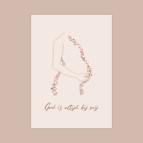 Zwangerschap God is altijd bij mij A5